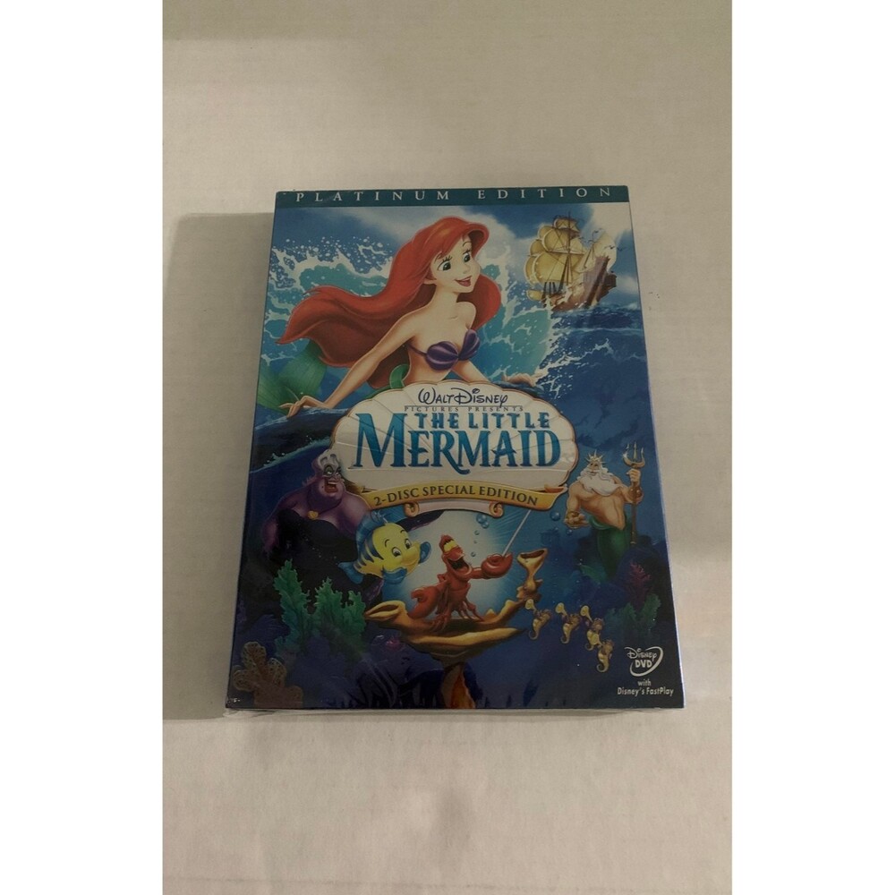 The Little Mermaid 2 Disc Special Edition DVD. Platinum Edition. New.